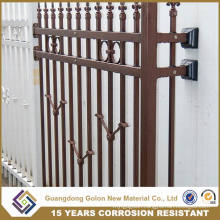 15 Years Rust Resistance Galvanized Steel Fence